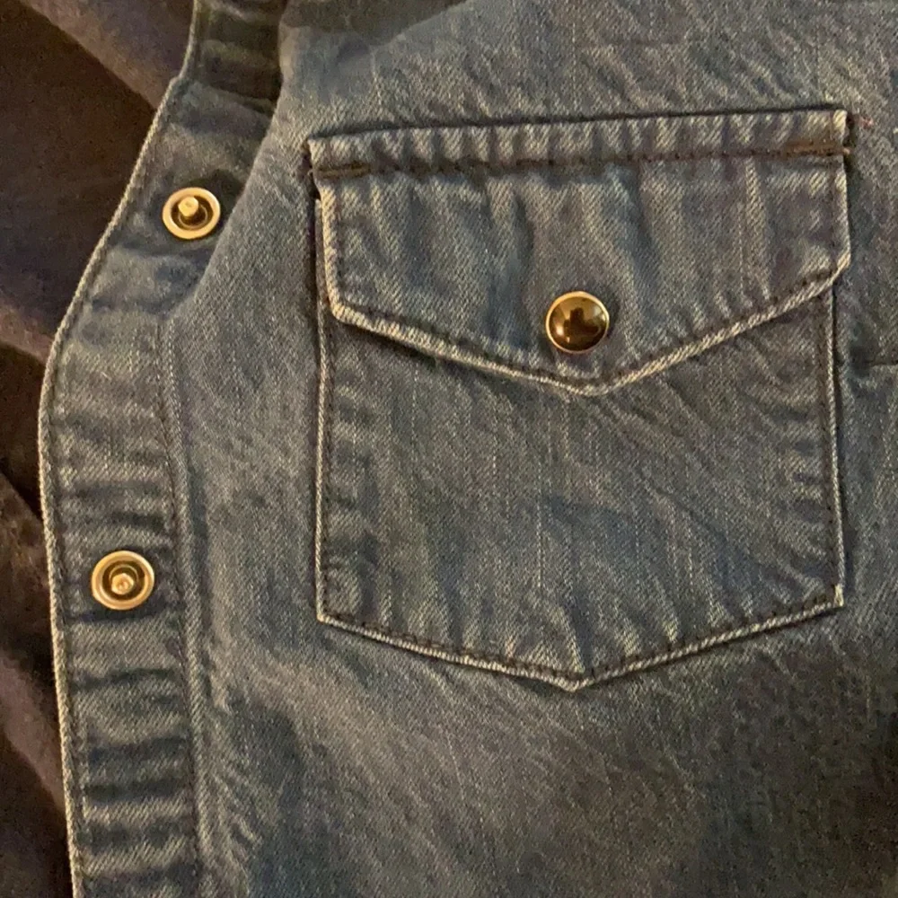 Gap Ombré Denim Button Down XS